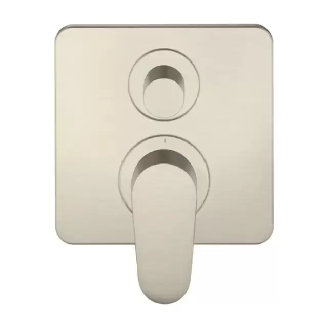 Axor Citterio M Смеситель для ванны, встраиваемый, с переключателем на 2 потока, цвет: шлифованный никель