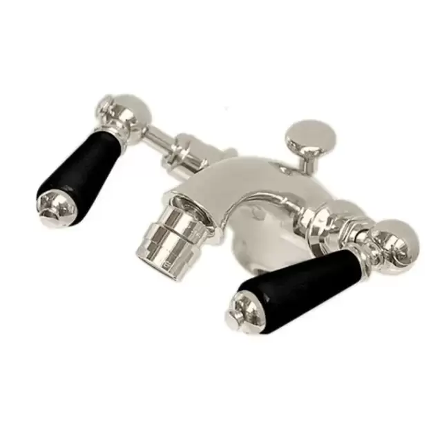 Devon&Devon Black Dandy Смеситель для биде, цвет: никель блестящий