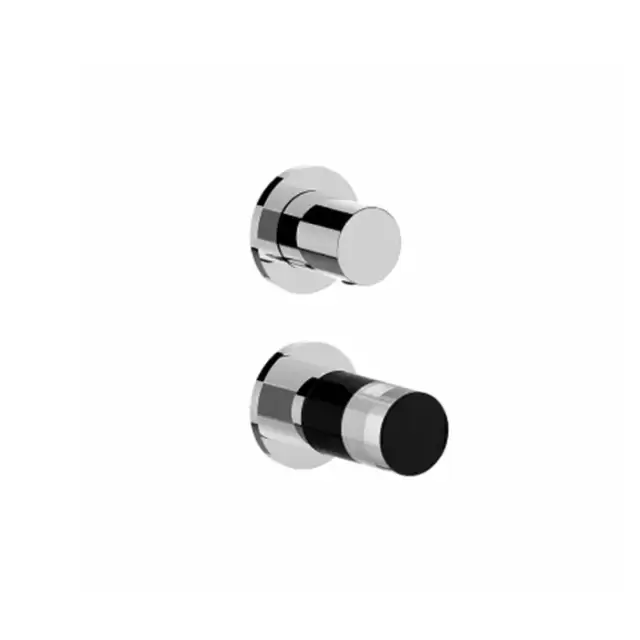 Fantini Nice Смеситель для душа, встраиваемый, на 1 источник, (без ручки, наружняя часть), цвет: хром