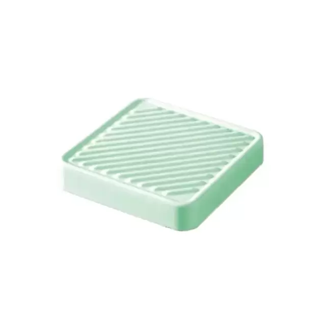 Artceram Cartesio Мыльница 18х18см., настольная, керамическая, цвет: зеленый глянцевый