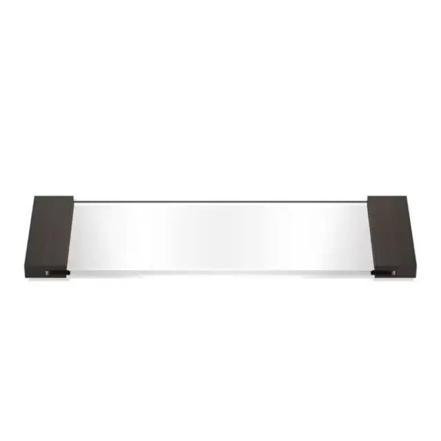 Decor Walther Classic Tab 34 Лоток универсальный 34x12см, прозрачное стекло, настольный, цвет: темная бронза