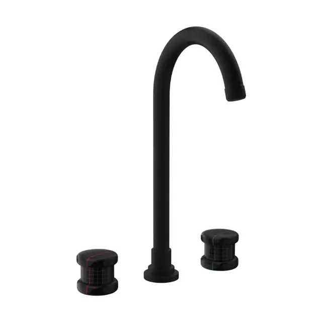 Nicolazzi Festival Смеситель для раковины на 3 отв., цвет: NEM +ручки FESP003+FESP004