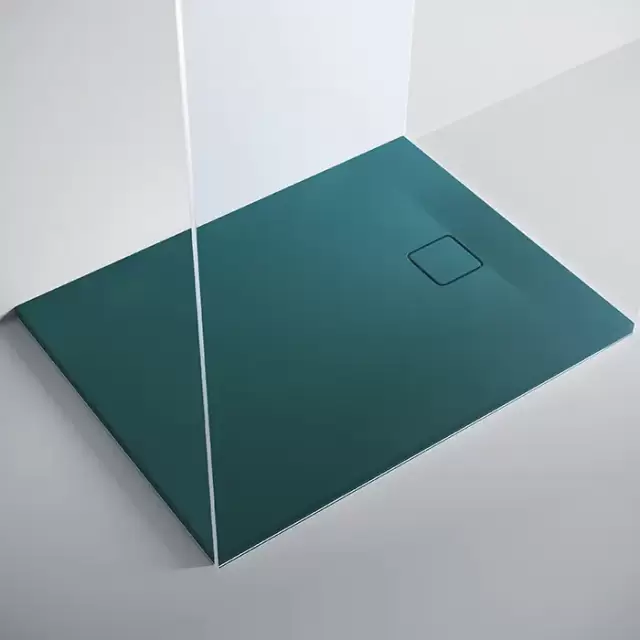 Salini Oasi Поддон 120х90х3см, с сифоном, материал: S-Stone, цвет: RAL6004 матовый