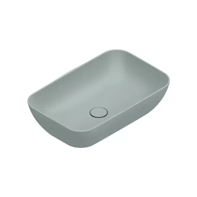 Catalano Green Раковина 60x38см накладная, без отв., цвет: Aqua Satinato