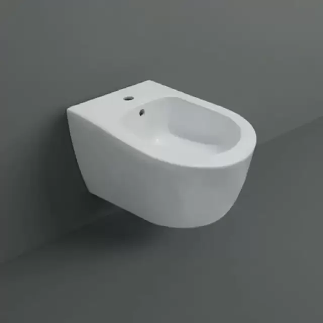 Simas Trevi Биде подвесное 56.5х37.5 см, с 1 отв., цвет: белый