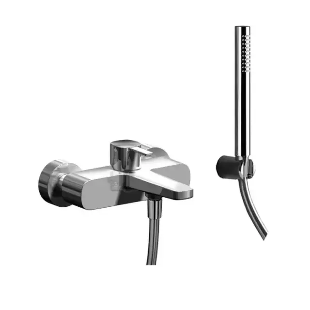 Fantini Lame Смеситель для ванны, настенный, цвет: хром