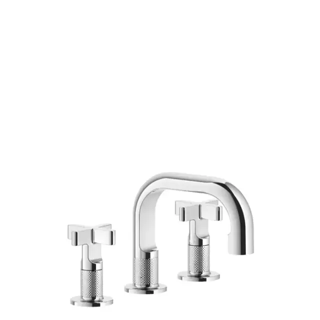 Gessi Inciso Смеситель для раковины, 3 отв., цвет: хром