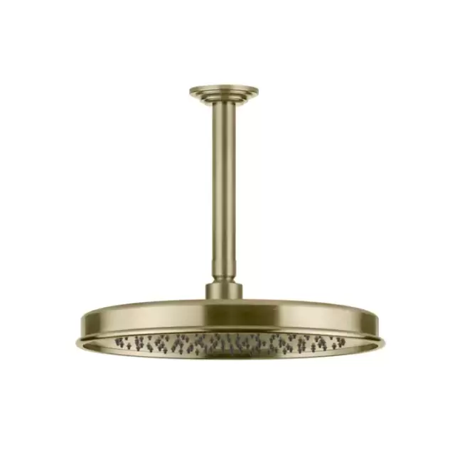 Gessi Venti20 Верхний душ &Oslash;30см., с потолочным держателем 29.3см., цвет: Brushed Brass PVD