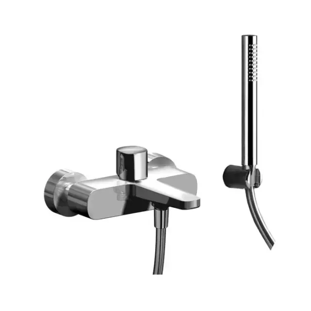 Fantini Lame Смеситель для ванны, настенный, цвет: хром