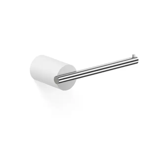 Decor Walther Stone TPH Держатель туалетной бумаги, подвесной, цвет: белый / сталь матовая