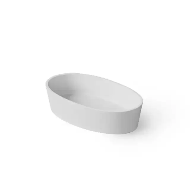 Dea Design Washbasins Раковина 60х35х14см., накладная, без отв., Solid Surface, цвет: White №18
