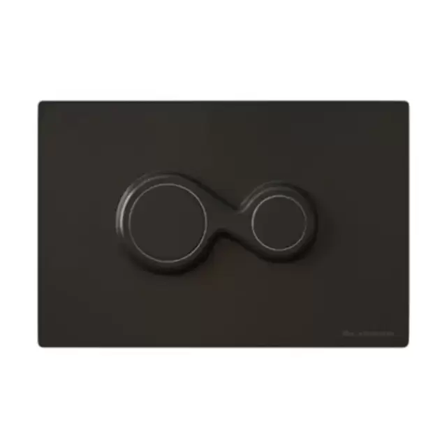 Artceram Monet Клавиша смыва, цвет: черный матовый