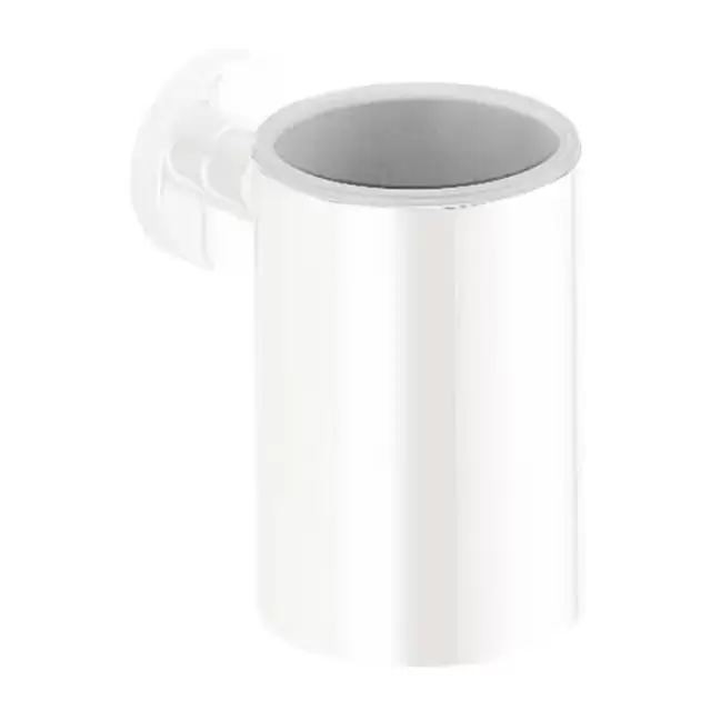 Colombo Plus Стакан подвесной, цвет: белый матовый
