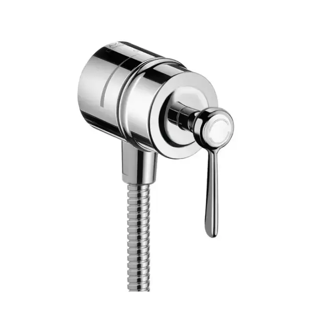 Axor Montreux, Шланговое подсоединение Fixfit Stop, с рычаговой рукояткой, цвет: хром