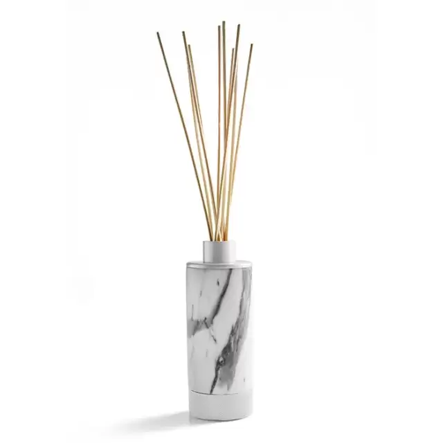 3SC Apuana 2.0 Ароматический диффузор, настольный, цвет: мрамор Bianco Statuario/белый матовый