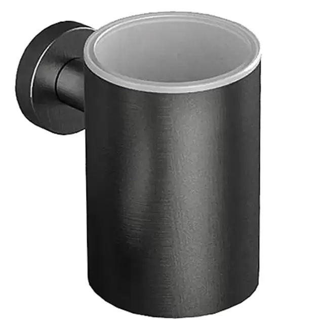 Colombo Plus Стакан подвесной, цвет: PVD графит полированный