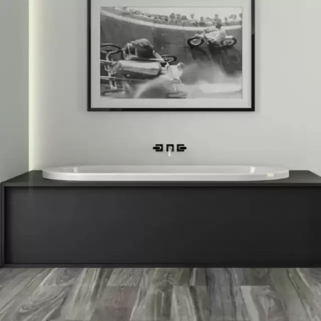 Knief Cool FIT Ванна овал 0400-082 встроенная 180x80x60см с ножками, в комплекте со сливом 0100-091-06 стандарт, цвет: белый