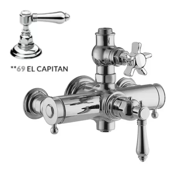 Nicolazzi Termostatico Смеситель для душа, термостатический, цвет: хром