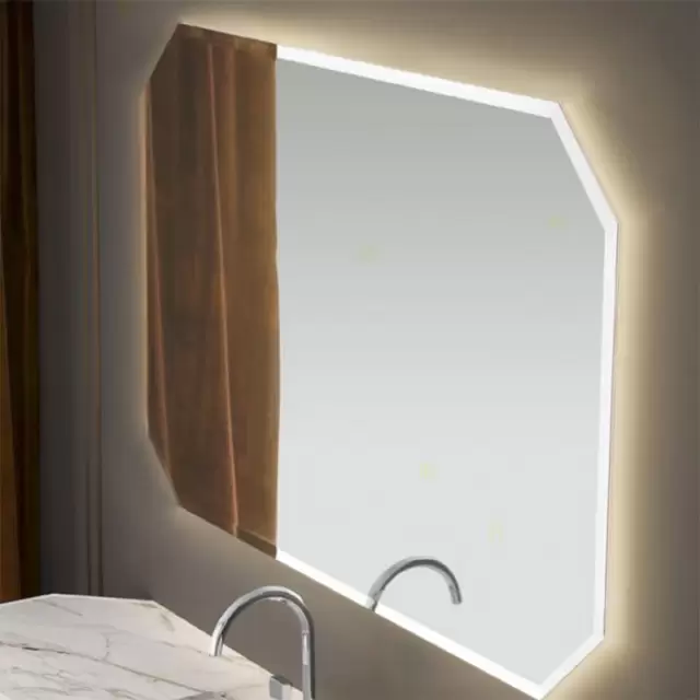 VITAGE milldue edition Зеркало CRYSTAL 108х88см, со светодиодной подсветкой