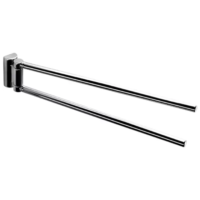 Colombo Luna Полотенцедержатель двойной 40см, цвет: хром