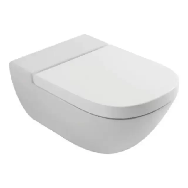 Globo Stockholm Унитаз подвесной безободковый  58х37см, с системой скрытого крепежа, цвет: белый