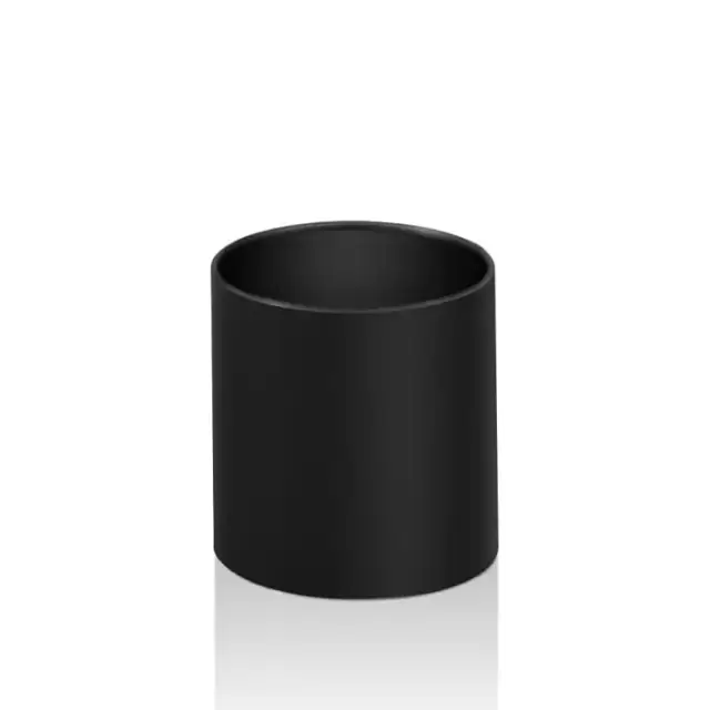 Decor Walther DW 105 Ведро для мусора, напольное, цвет: черный матовый