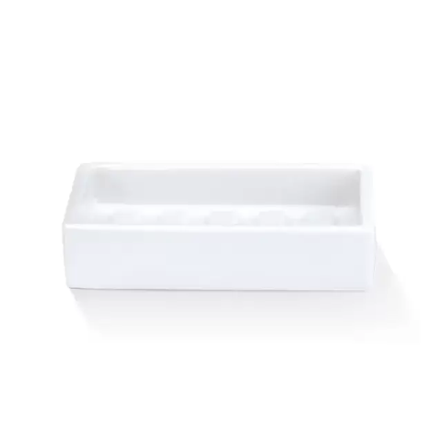 Decor Walther DW 615 Мыльница настольная, фарфор, цвет: белый