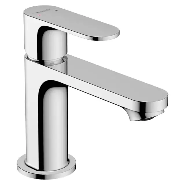 Hansgrohe Rebris S Смеситель для раковины 80, на 1 отв., с донным клапаном, цвет: хром