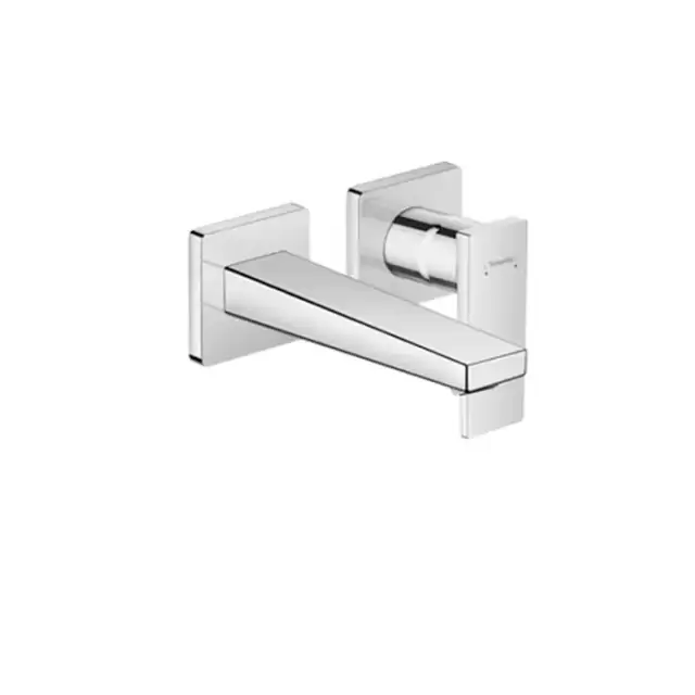 Hansgrohe Metropol Смеситель для раковины, .однорычажный, настенный, излив: 18см., внешняя часть, цвет: хром