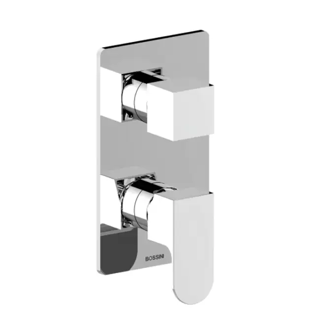 Bossini Gillo Наружная часть монорычажного универсального смесителя GILLO на 2-5 выходов, цвет: хром