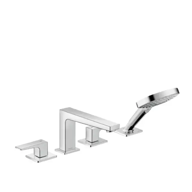 Hansgrohe Metropol Смеситель на борт ванны , на 4 отв., цвет: хром