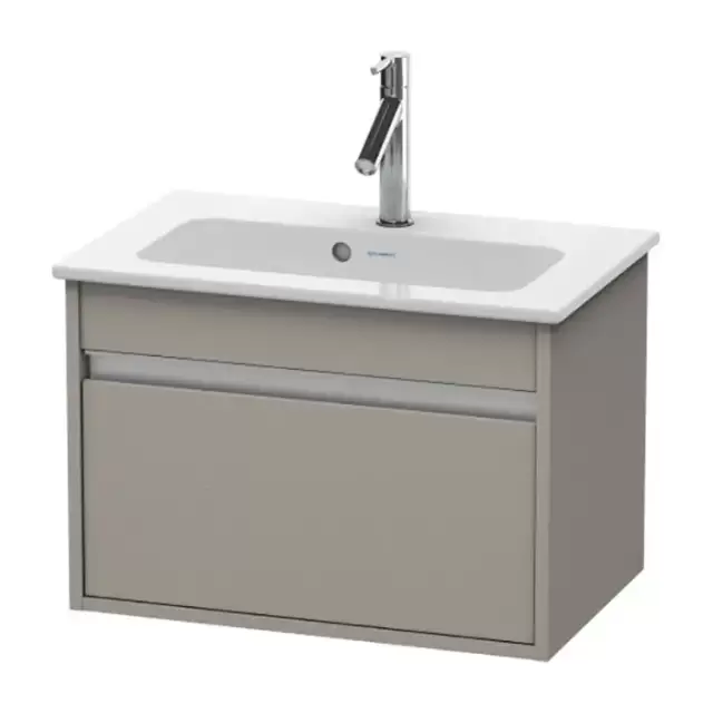 Duravit Ketho Тумба подвесная, 60x38.5х41см., с раковиной, 1 выдв. ящик, цвет: tera