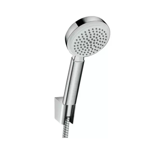 Hansgrohe Crometta 100 1jet Port Ручной душ 10см., с держателем, цвет: белый/хром