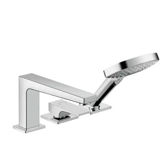 Hansgrohe Metropol Смеситель на борт ванны , на 3 отв., цвет: хром