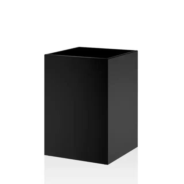 Decor Walther DW 112 Корзина для бумаги 20x20x30см, напольная, цвет: черный