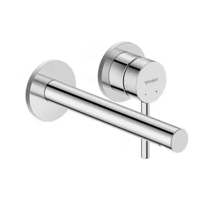 Duravit Circle Смеситель для раковины, встраиваемый, излив: 20см., цвет: хром