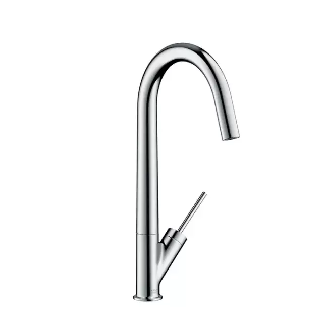 Axor Starck Смеситель для кухни, однорычажный, на 1 отв, излив 216мм, цвет: под сталь