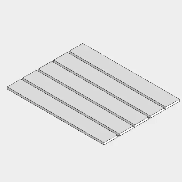 Effegibi Набор дорожек для Био-сауны Sky 80, цвет: канадский хемлок