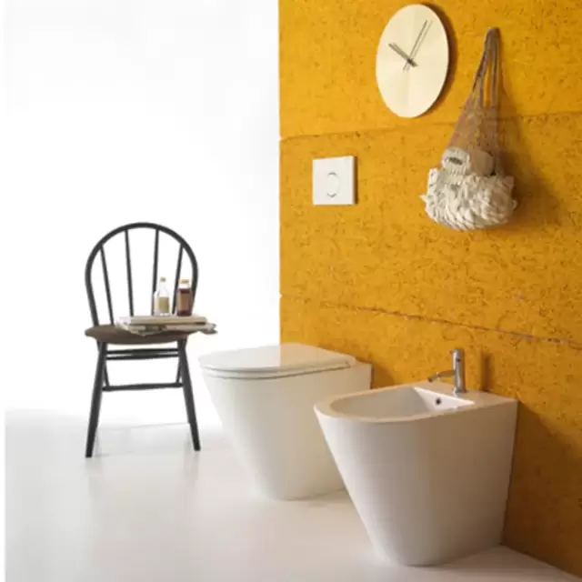 Globo Forty3 Унитаз напольный пристенный 52х36х43см., цвет: белый