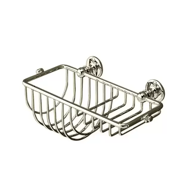 Devon&Devon First Class Полочка для губки решетчатая, подвесная, цвет: никель блестящий