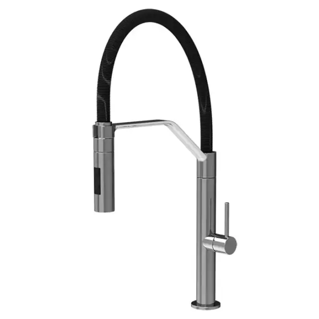 Fima Carlo Frattini Kitchen Смеситель для кухни, на 1 отв., Flexi, цвет: хром