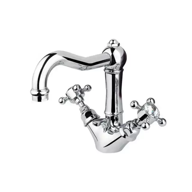 Nicolazzi Half Dome Crystal Смеситель для раковины с 1 отверстием