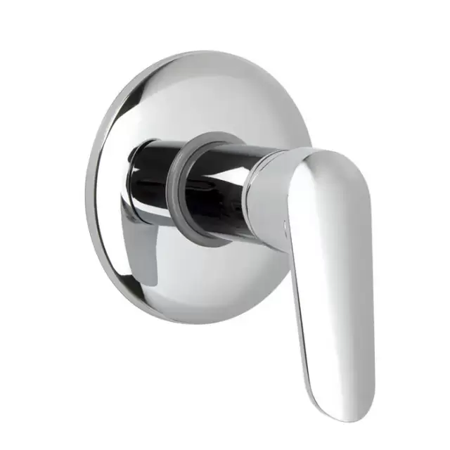 Fima Carlo Frattini Spot F3003/1CR Однорычажный встроенный смеситель для душа, внутренняя часть (F2535CR) в комплекте, цвет: хром