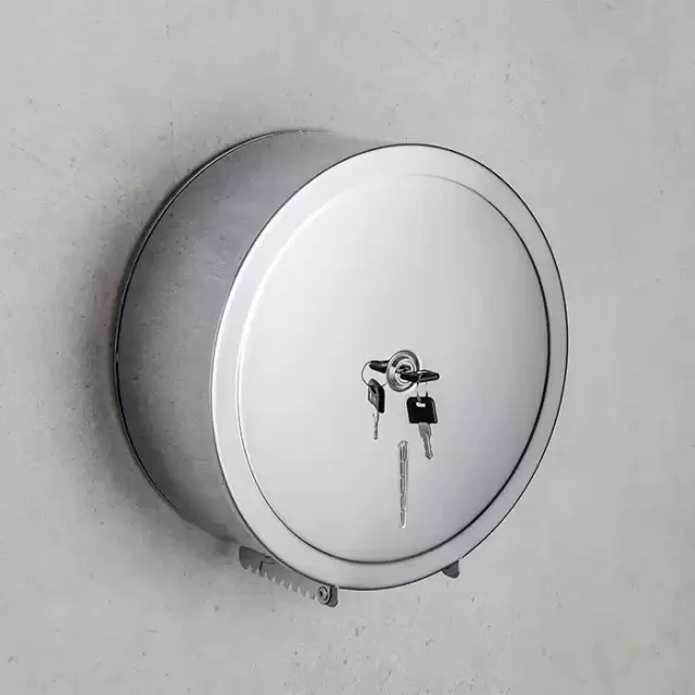 Colombo Hotel Collection Контейнер для т/б, с безопасным замком, цвет: хром