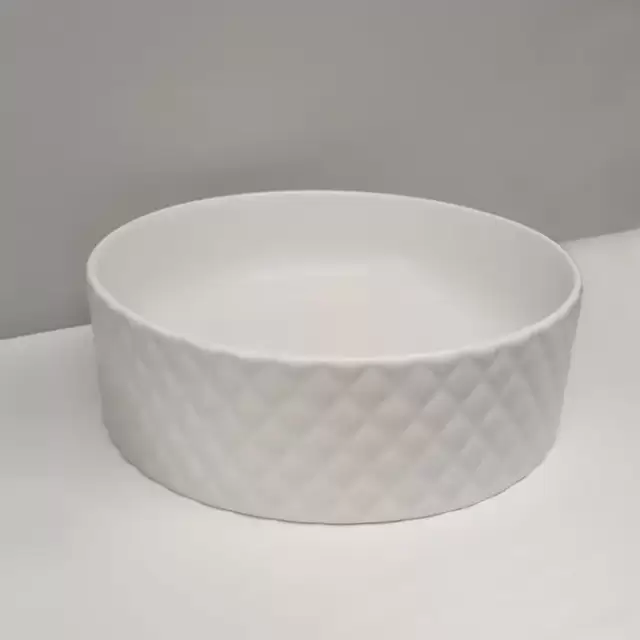 ArtCeram Rombo Раковина накладная,&Oslash;44,5хh14,5см, без отв под смеситель, без перелива, цвет: белый матовый