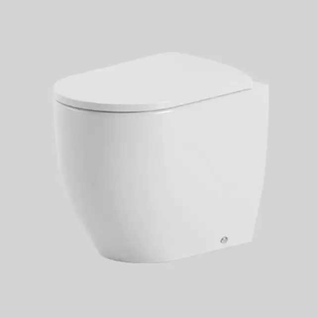 Artceram Monet Унитаз напольный 36х52см., приставной Rimless, цвет: белый матовый