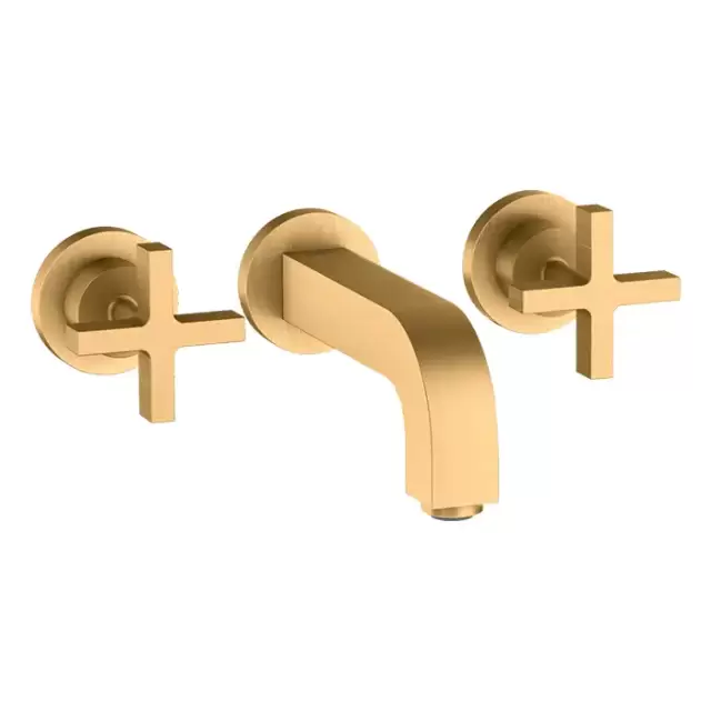 Axor Citterio Смеситель для раковины, встраиваемый, излив: 16.2см., цвет: шлифованная медь