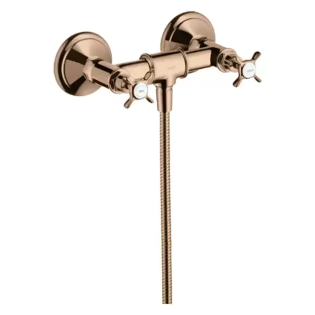 Axor Montreux Смеситель для душа, настенный, цвет: полированное красное золото