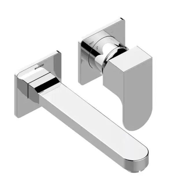 Bossini Gillo Наружная часть cмеситель монорычажного GILLO с изливом 18,5 см , без донного клапана, цвет: хром