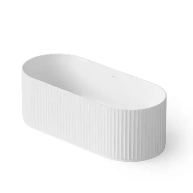 Dea Design Stripes Ванна 170х72х56см., отдельностоящая, Solid Surface, цвет: White №18